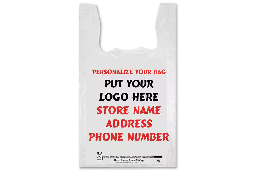 Custom Plastic Shopping Bags