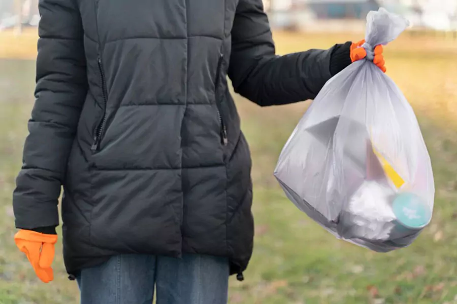 custom printed trash bags