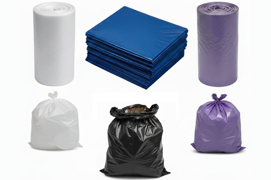 HDPE vs LDPE vs LLDPE Trash Bags