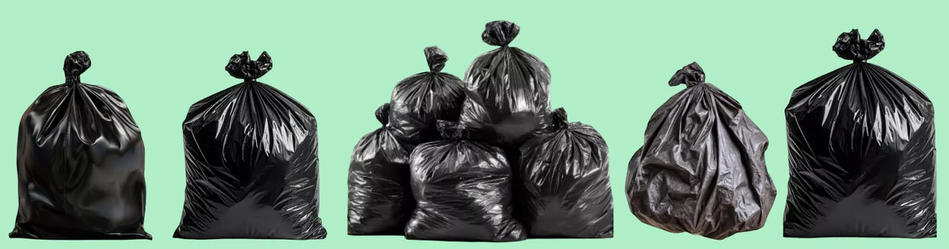 black kitchen garbage bags 