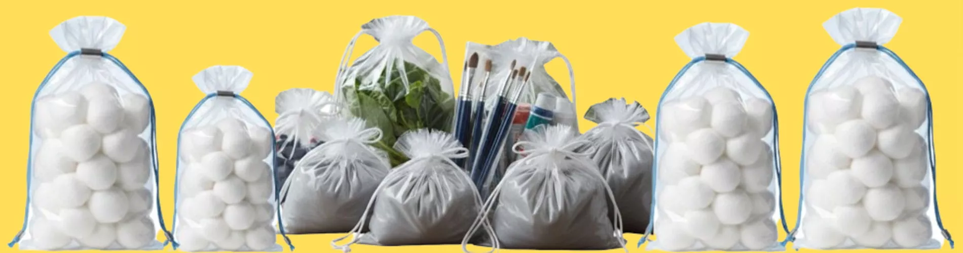 drawstring garbage bags